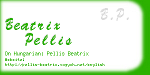 beatrix pellis business card